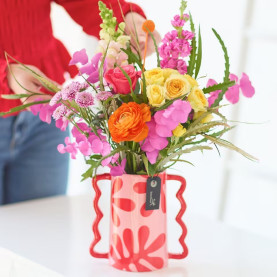 Mother's Day Flowers in a Vase